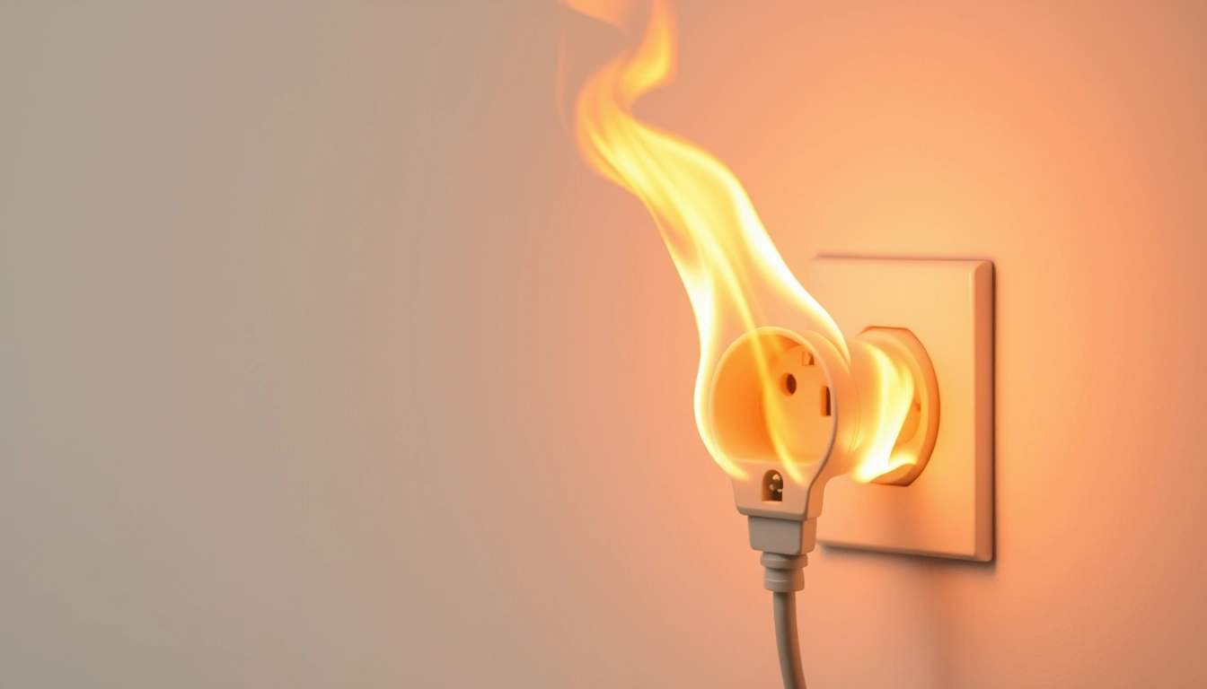 burning smell from outlet Enid burning smell from outlet Enid