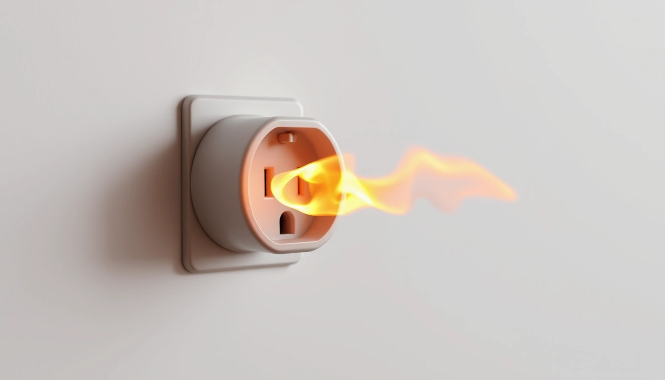 burning smell from outlet Enid burning smell from outlet Enid
