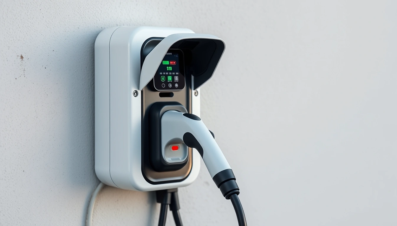 EV charger install old panel Enid