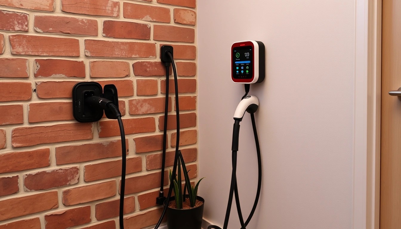 EV charger installation apartment rental Enid