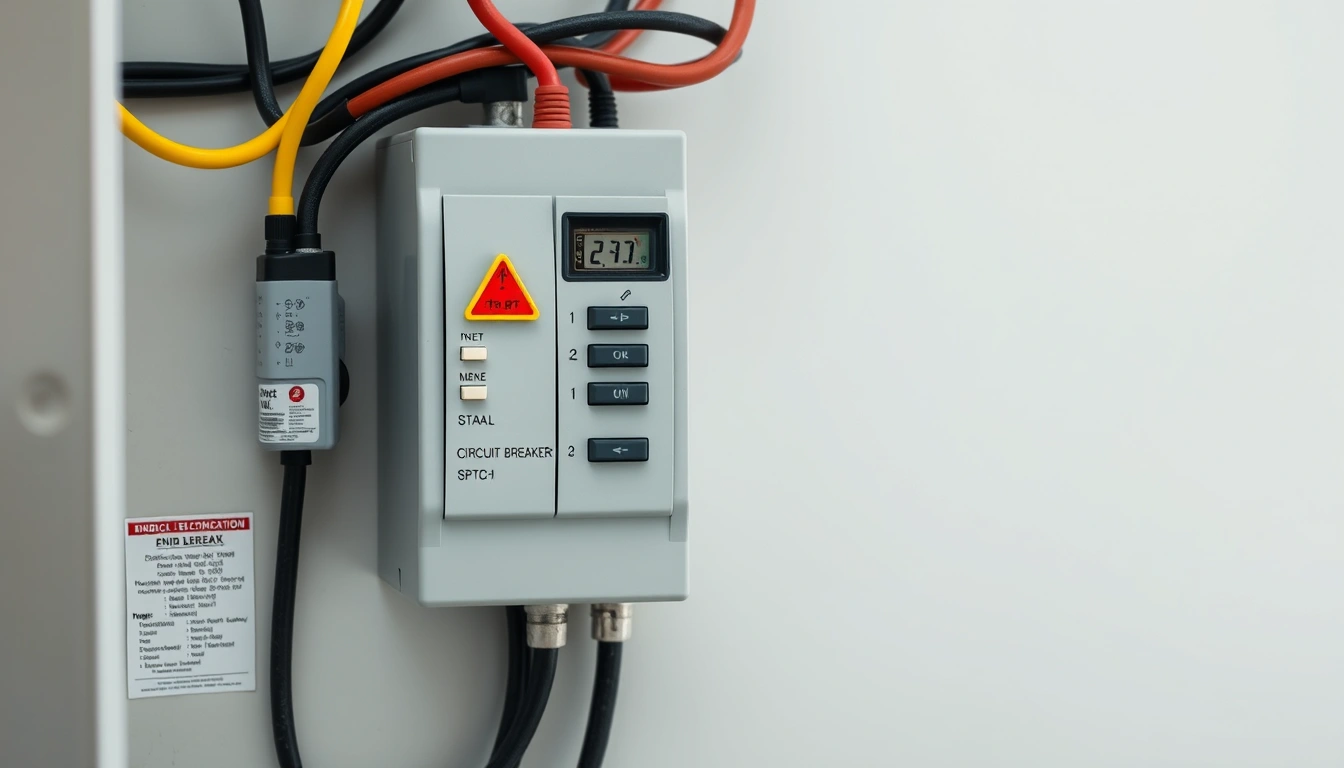 hot circuit breaker Enid electrician