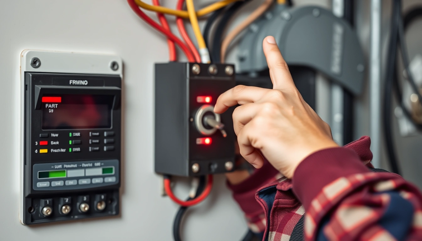 hot circuit breaker Enid electrician